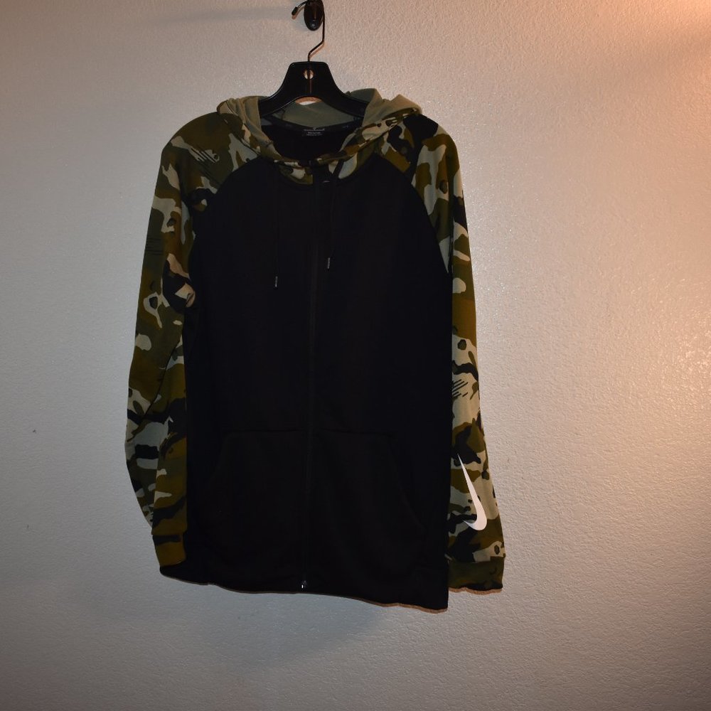Nike Dri-fit Zip up sweater Medium - Picture 3 of 4